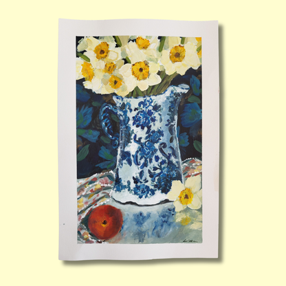 Blue Vase - 12x18"