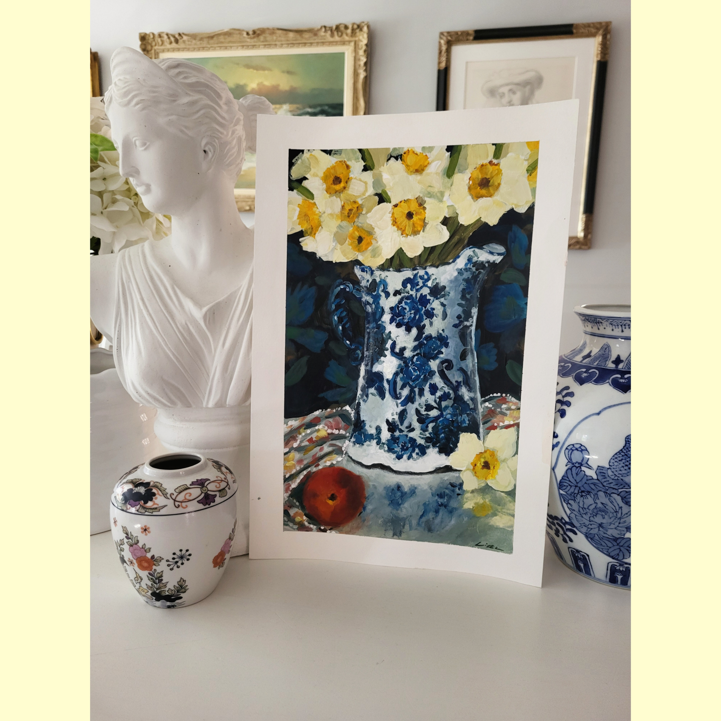Blue Vase - 12x18"