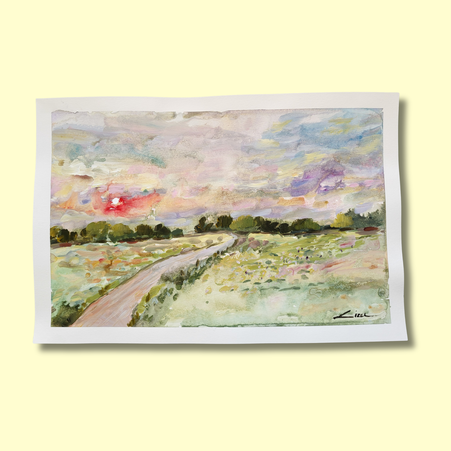 In Fields of Dreams  - 12x18"